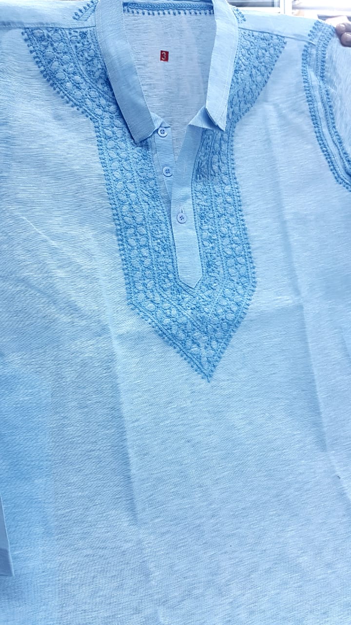 Men's Chikankari Kurta Pyjama
