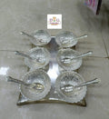 Silver Plated Dry fruit/Snack Set(6 pcs)