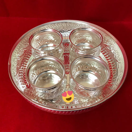 German Silver Dry fruit/Snack Set