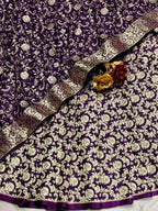 Benarsi Khinkhwab with Georgette Dupatta
