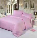 Satin Stripe Double Bedsheets