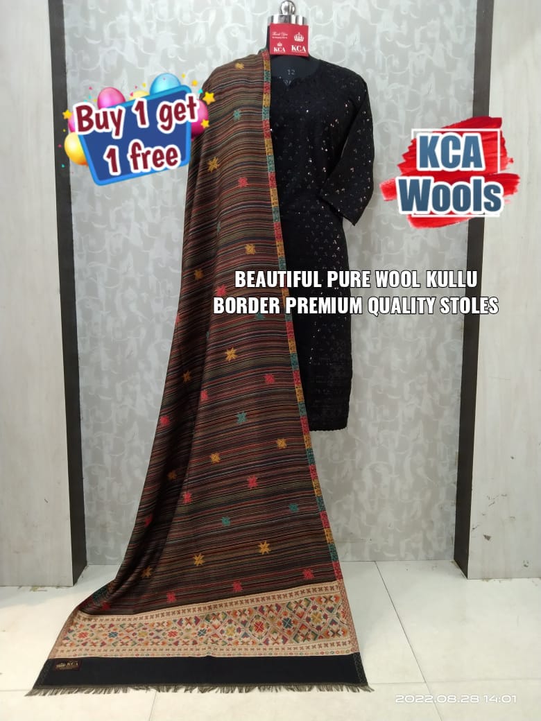 Woolen Stoles Buy 1 Get 1 Offer