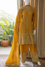 Chinnon Short Anarkali with Salwar