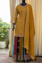 Chinnon Shirt Skirt Dupatta