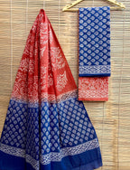 Hand-Block Printed Cotton Suits