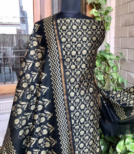 Maheshwari Silk Suits with Shantoon Bottom