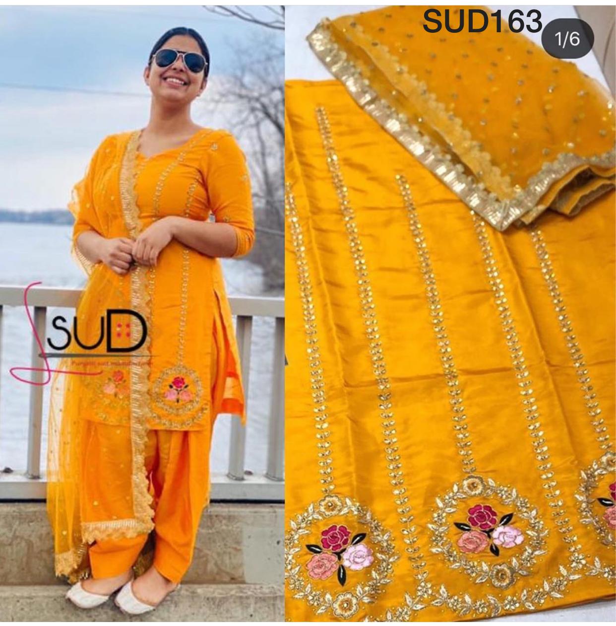 Uppada Silk with handwork