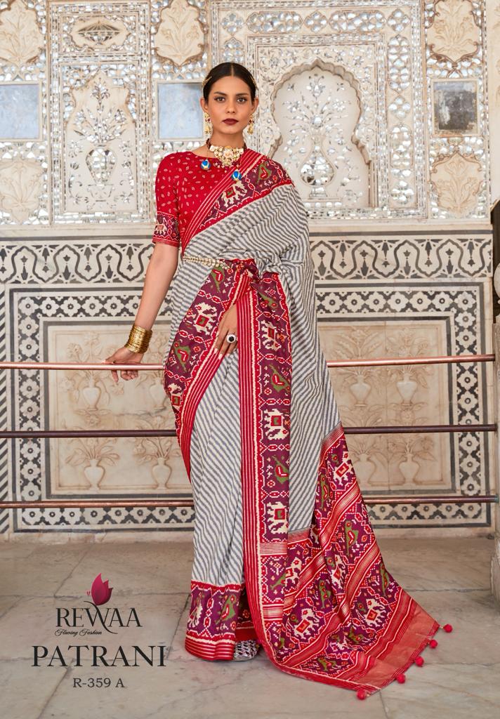 Patola Cotton Silk Saree