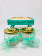 Jars on wheels (Dry fruit, Snacks, Chocolates) Set