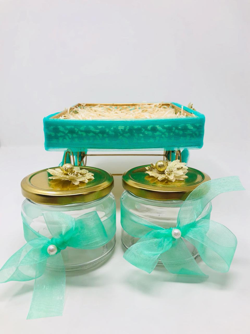 Jars on wheels (Dry fruit, Snacks, Chocolates) Set