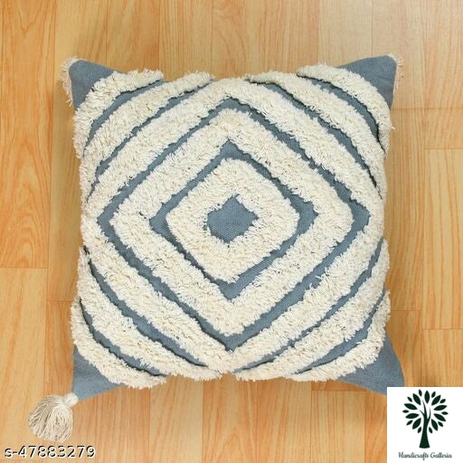 Tufted Cotton Cushion Covers