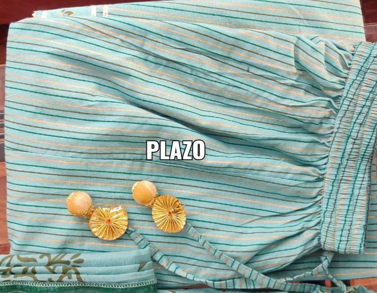 Ethnic Gota work Kurta with Palazzo