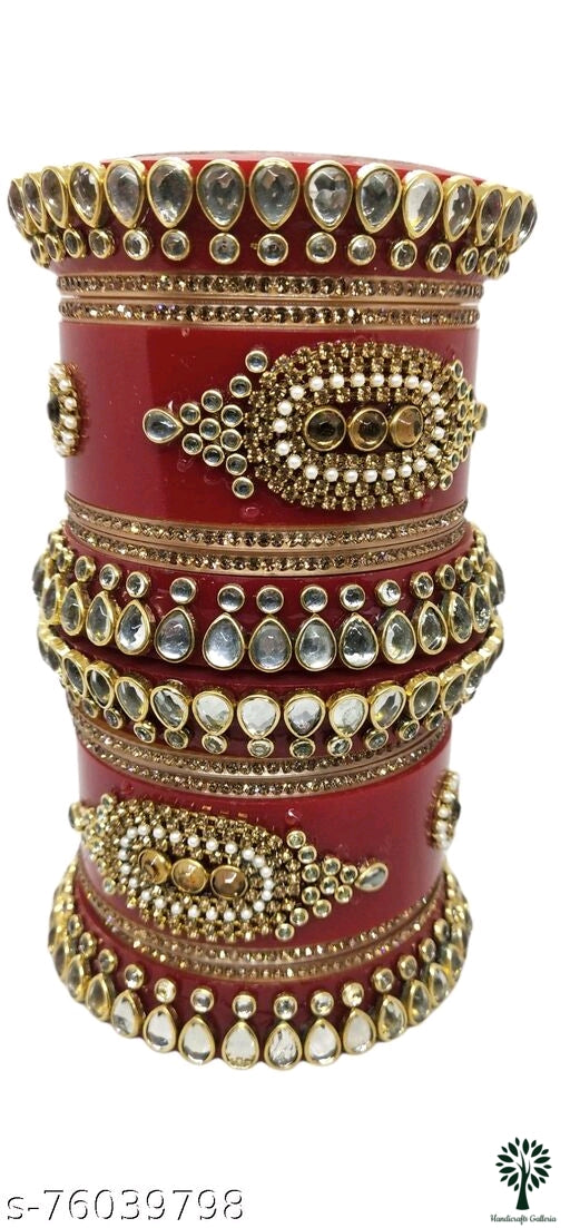Twinkling Bridal Bangles(Chuda)