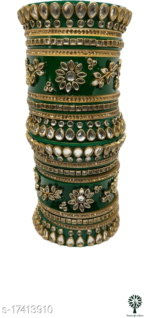 Feminine Fusion Bangles(Bridal Bangles)