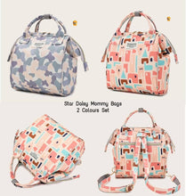 Load image into Gallery viewer, Star Daisy Mommy Bags