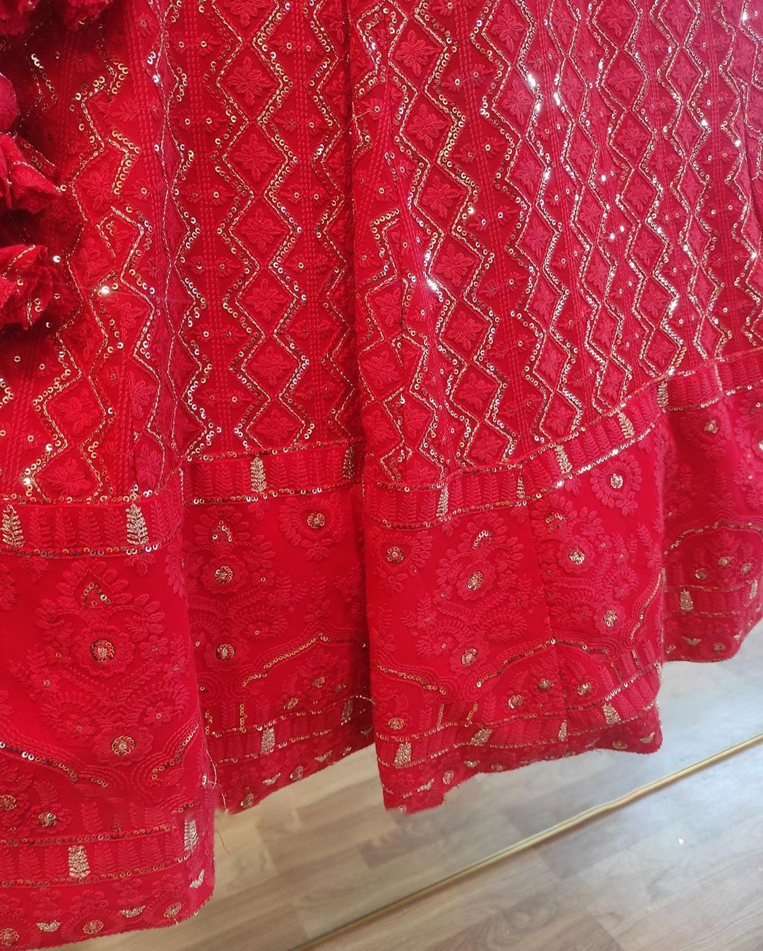 Lucknowi Bridal Lehenga Choli