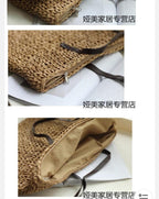Jute Woven Tote Bag