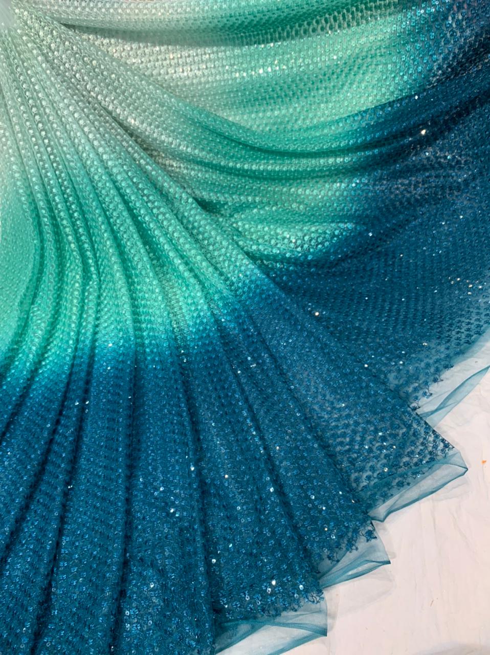 Beautiful Net Embroidered Sarees