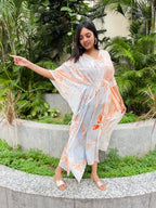 Premium Cotton Kaftans with Marble prints