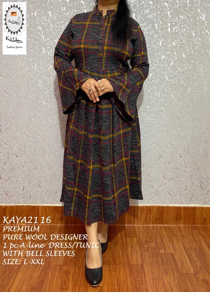 Fancy Ladies Woolen Kurtis at Best Price in Ludhiana | Ric Designs