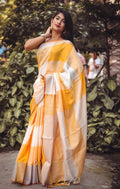 Soft Linen Silk Saree