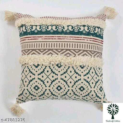 Tufted Cotton Cushion Covers