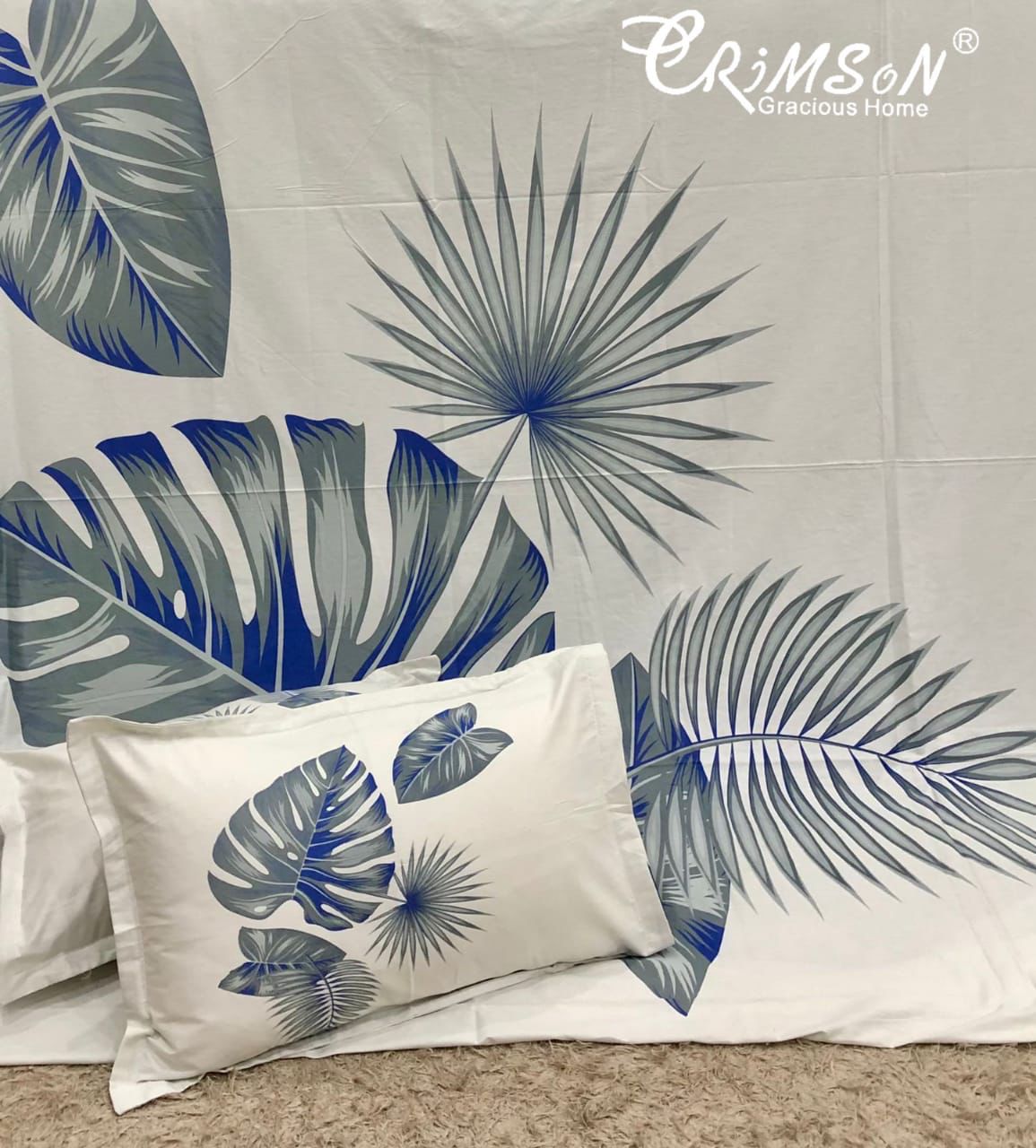 King Size Panel Print Bedsheets