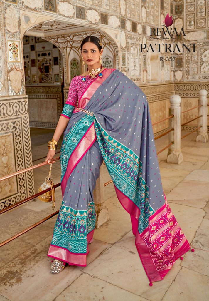 Patola Cotton Silk Saree