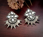 Classy Black Polish Earrings