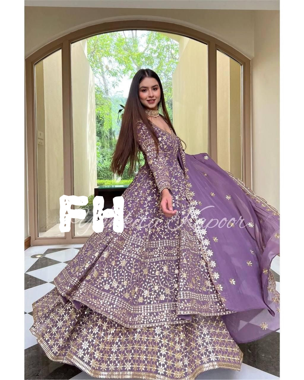 Beautiful Georgette Lehenga Stitched