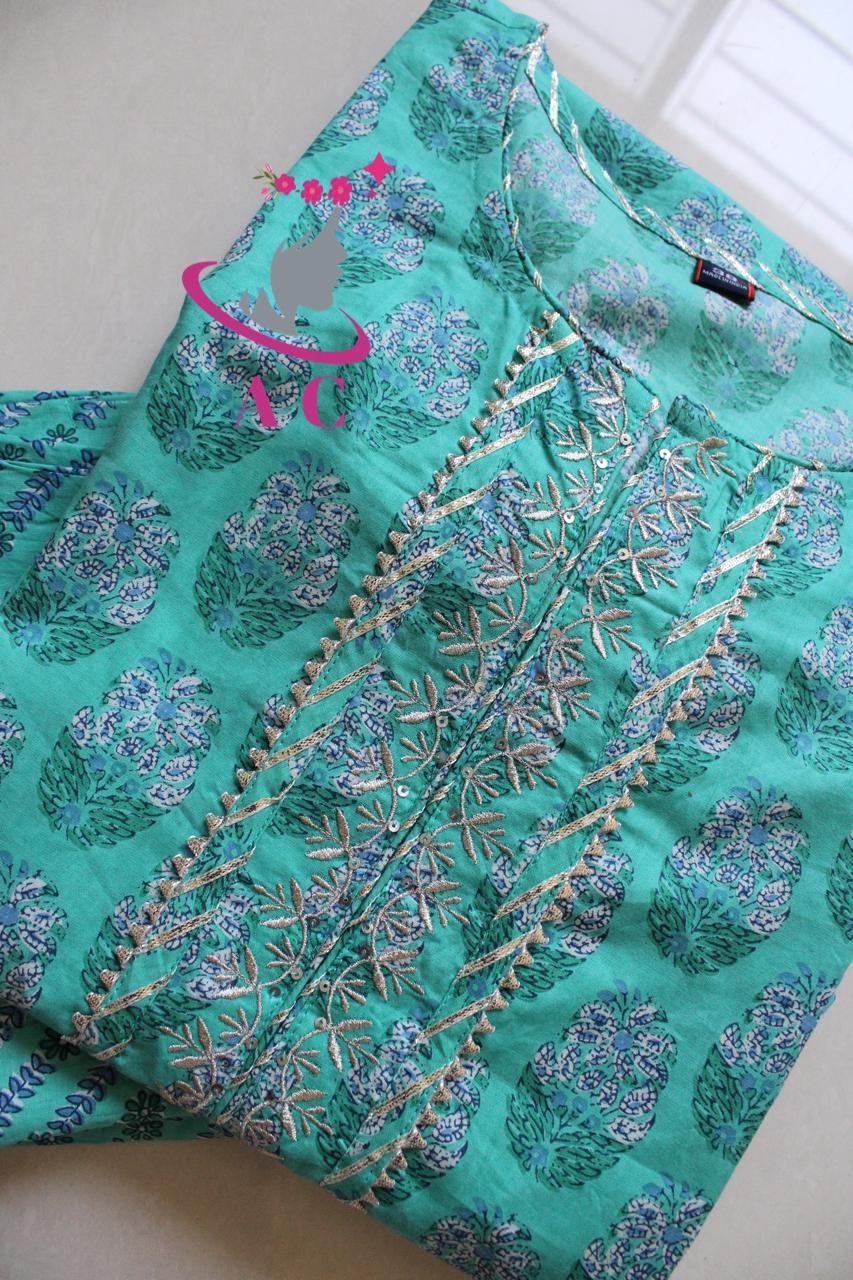 Cotton Stitched Shirt with Pant