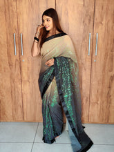 Load image into Gallery viewer, Sequins Ready-to-Wear Saree