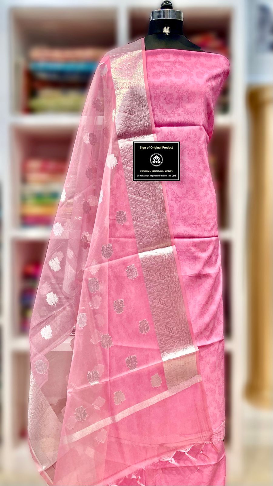 Benarsi soft cotton jaquard suit🌹