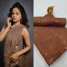 Load image into Gallery viewer, Sequins Sarees