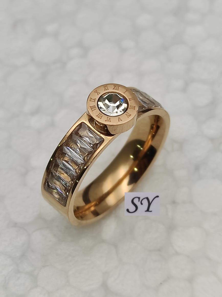 Men's Rings with Roman Numbers