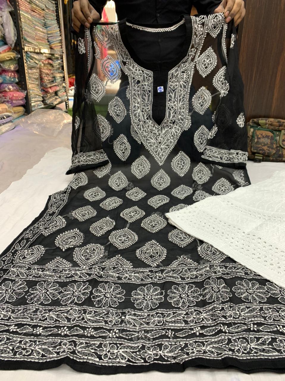 Buta Jaal Chikankari Set