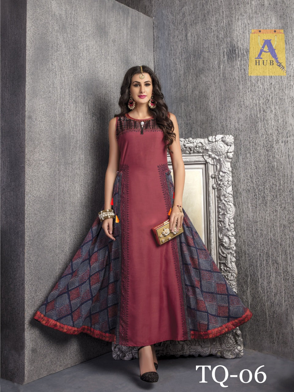 Chanderi Cotton Gowns (Queen)