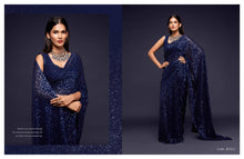 Load image into Gallery viewer, Starlit Sequins Party Sarees