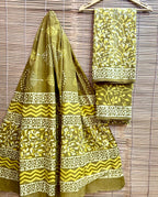 Hand-Block Printed Cotton Suits