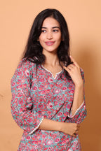 Cotton Kurti with Afgani Salwar