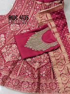 Uppada Silk Skirt Set
