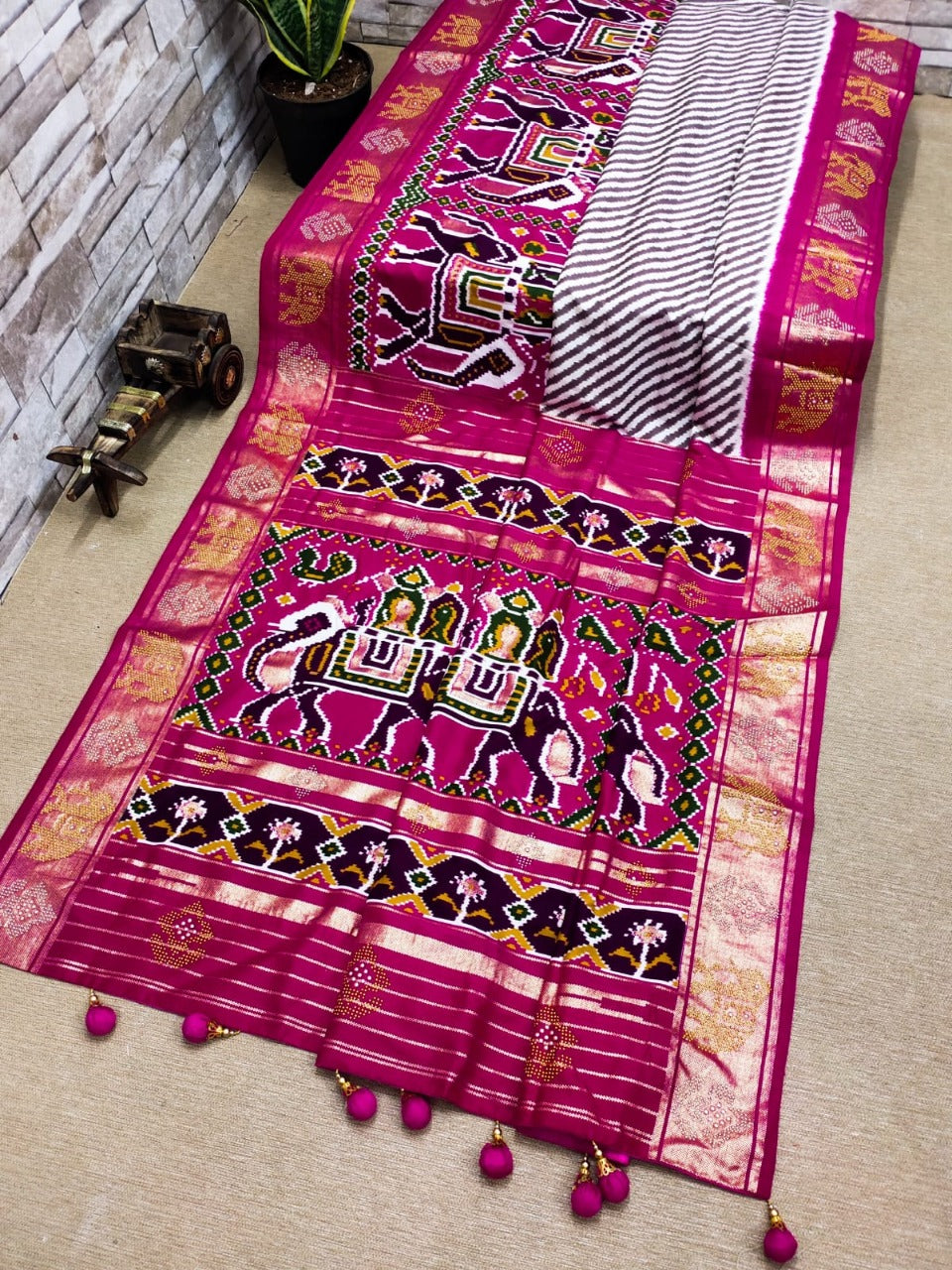 Patola Fancy Silk Sarees