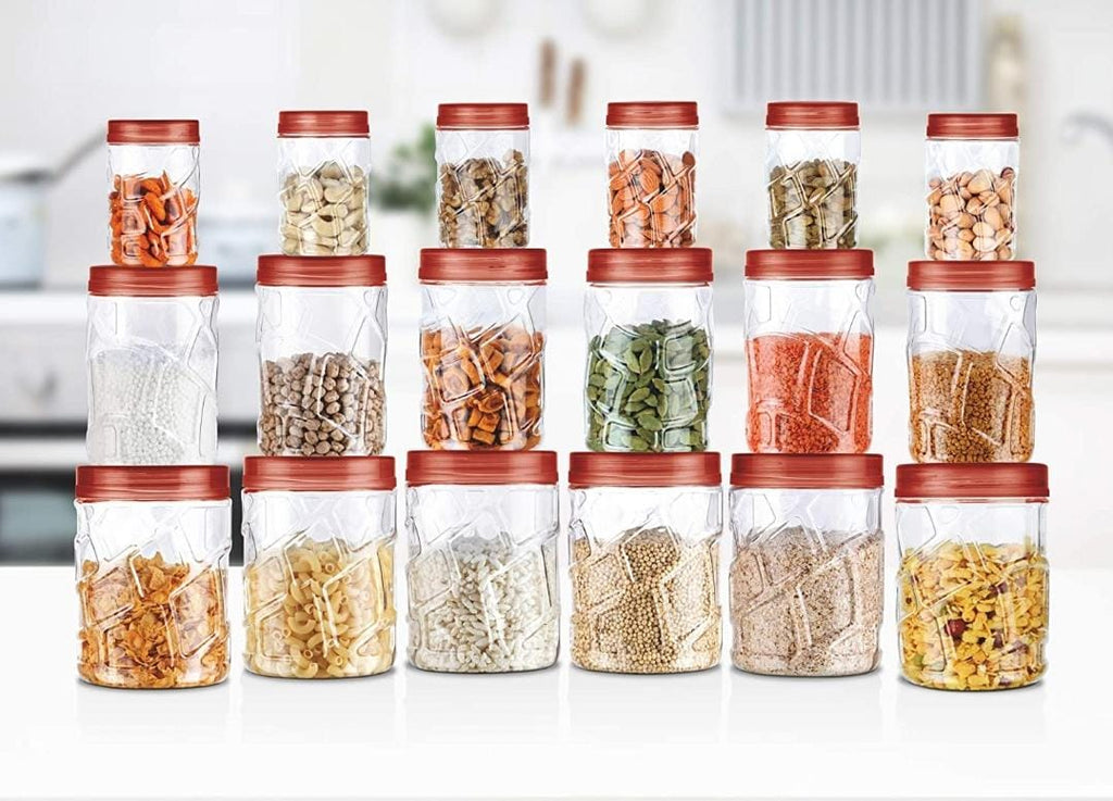 Milton 18 Pieces Jar Set