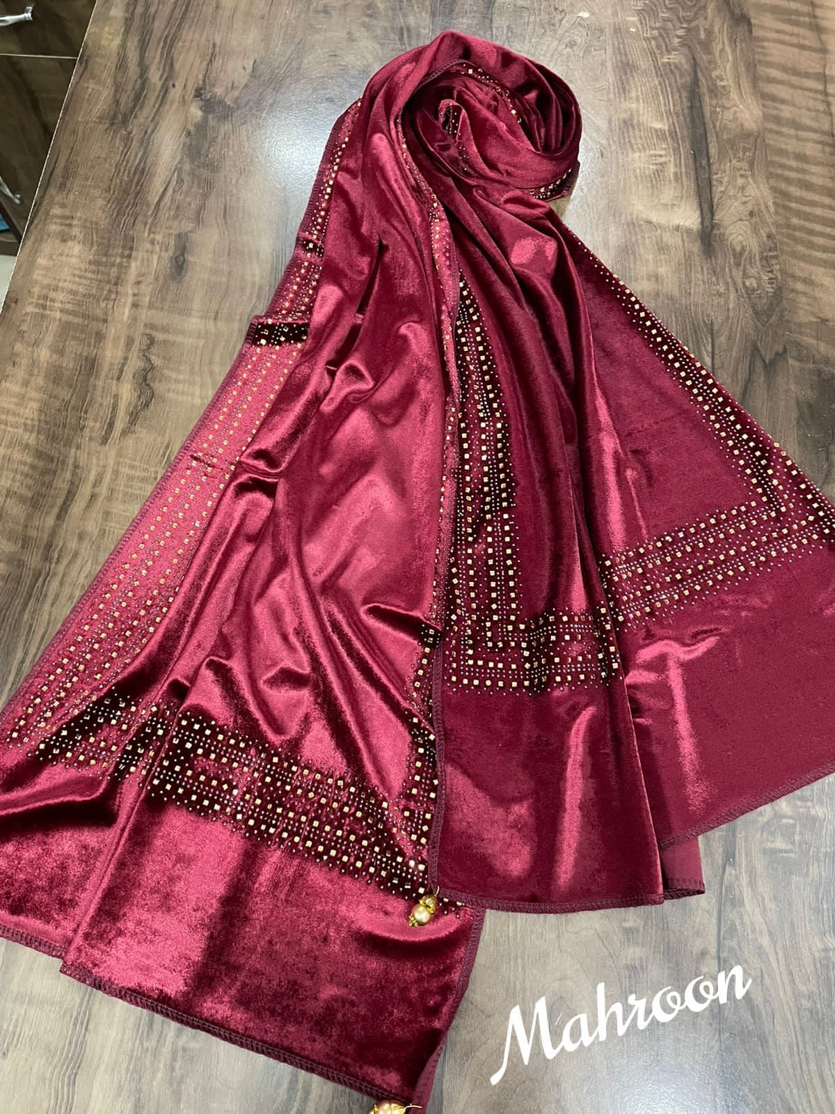Velvet Designer Stoles