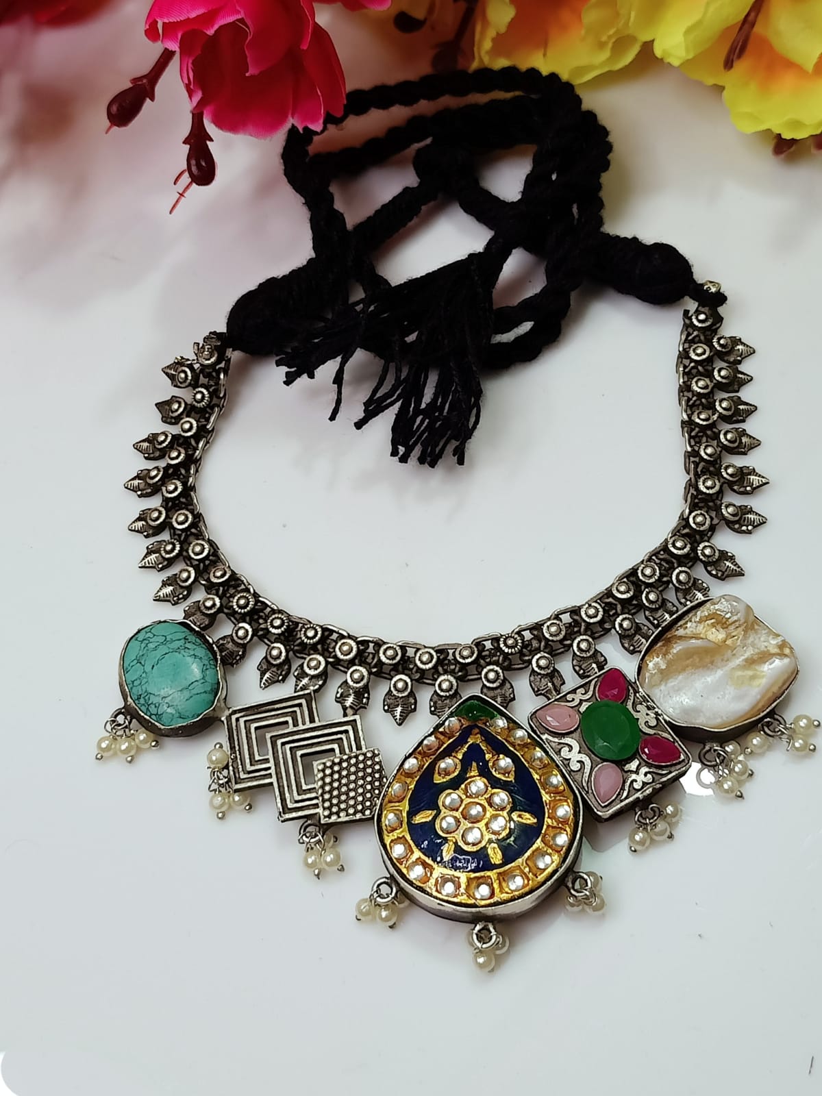 Oxidised Silver Necklaces