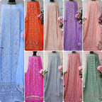 Viscose Georgette Gorgeous Chikankari Kurta n Dupatta Set