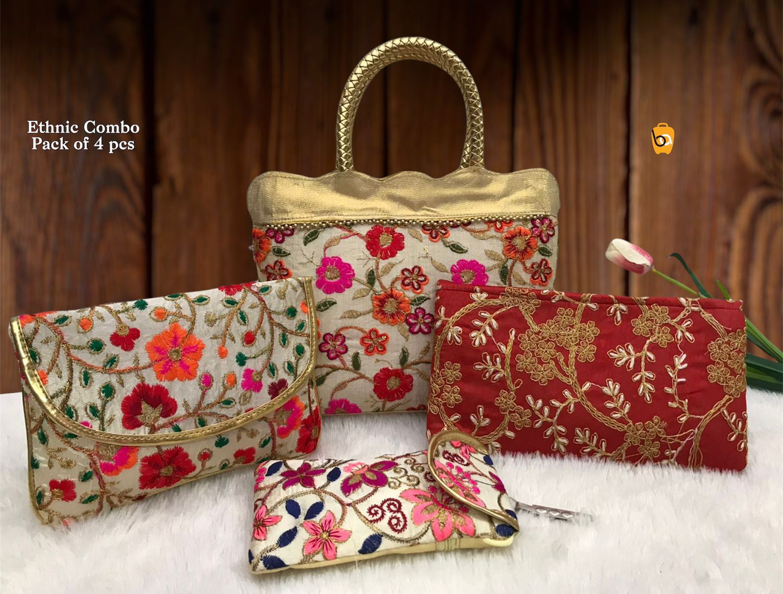 Buy URBAN BAG Light Pink 7 pcs combo5 women handbags, Ladies Designer  Handbags for girls Online at Best Prices in India - JioMart.