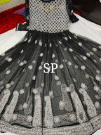 Chikankari Gown