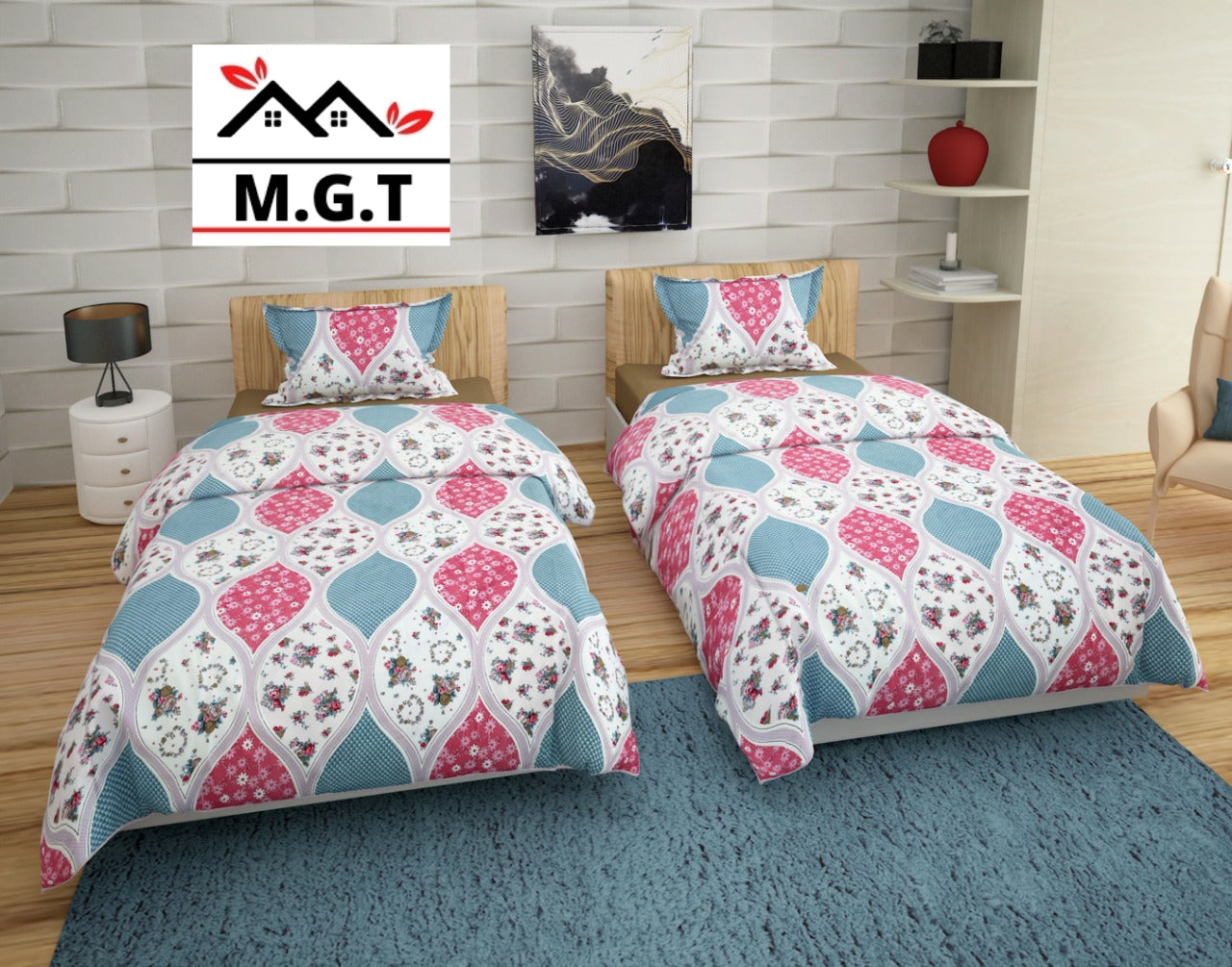 Single Bedsheets (2+2) (Toons collection)