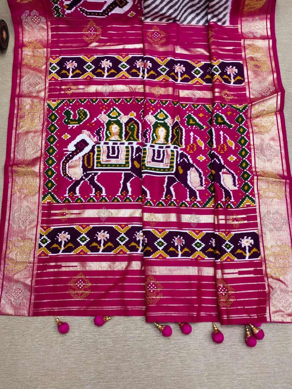Patola Fancy Silk Sarees